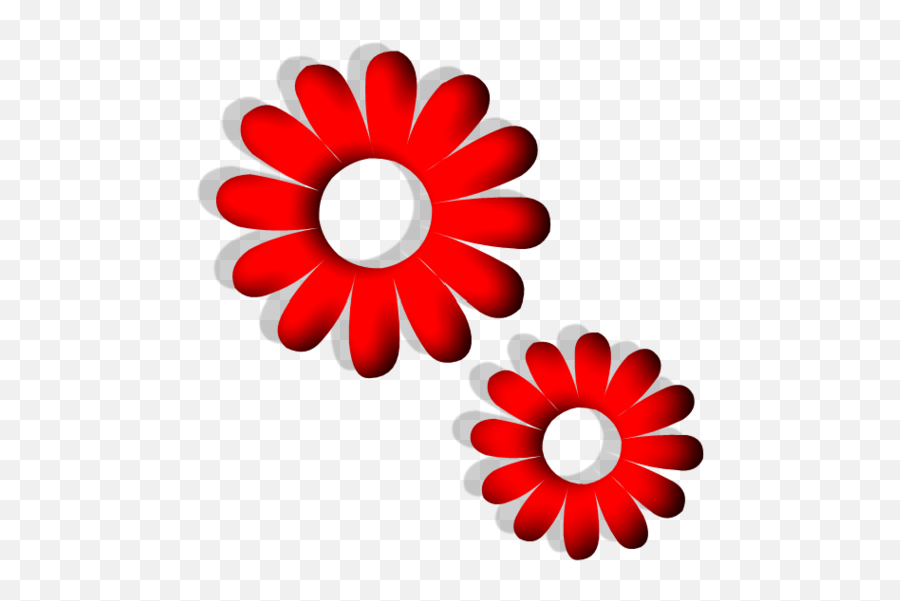 Red Flower Free Images At Clkercom - Vector Clip Art Emoji,Red Flowers Png