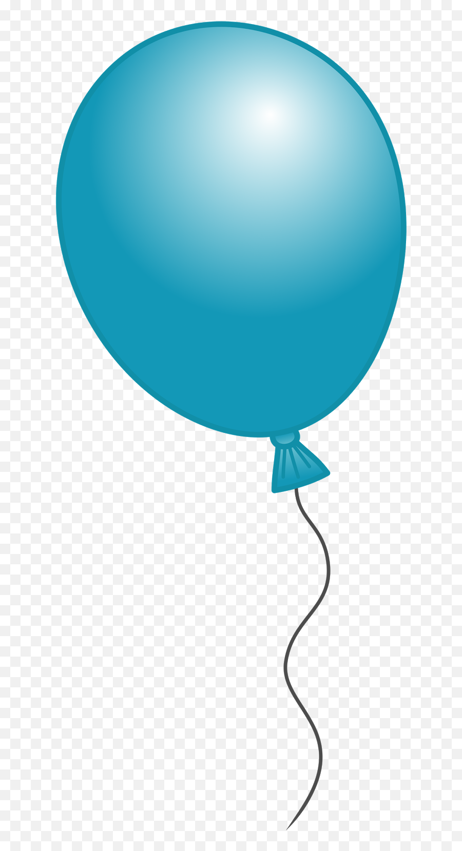 Free Birthday Balloon Clip Art Free - Balloon Clipart Emoji,Balloon Clipart