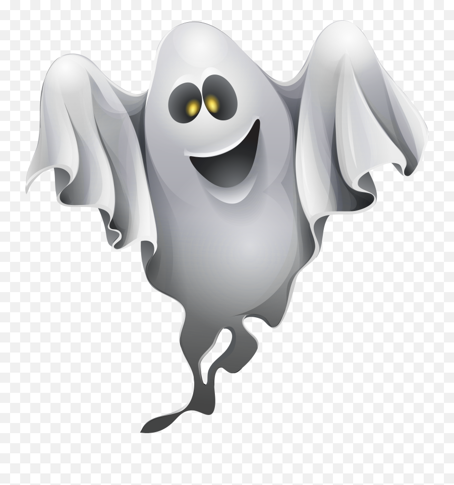Halloween Ghost Clipart Png Image - Transparent Background Ghost Clip Art Emoji,Ghost Clipart