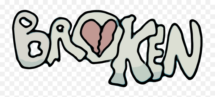 Broken Heart - Openclipart Emoji,Broken Heart Logo