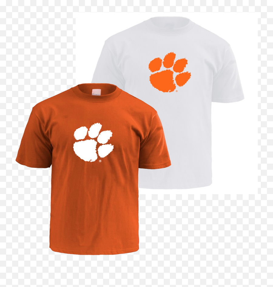 Clemson Tigers Toddler T - Shirt With Paw Print Emoji,Clemson Paw Png