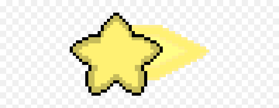 Shootingstar Pixel Art Maker - Shooting Star Pixel Art Transparent Emoji,Shooting Star Png