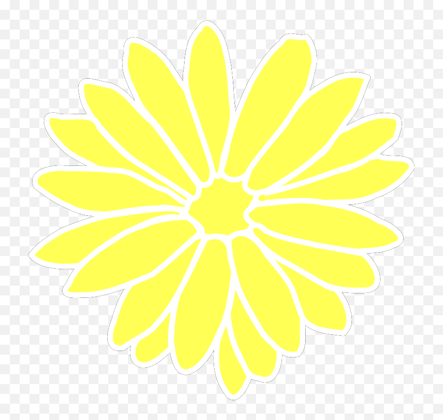 Dahlia Yellow Svg Vector Dahlia Yellow Clip Art - Svg Clipart Emoji,Dahlia Clipart
