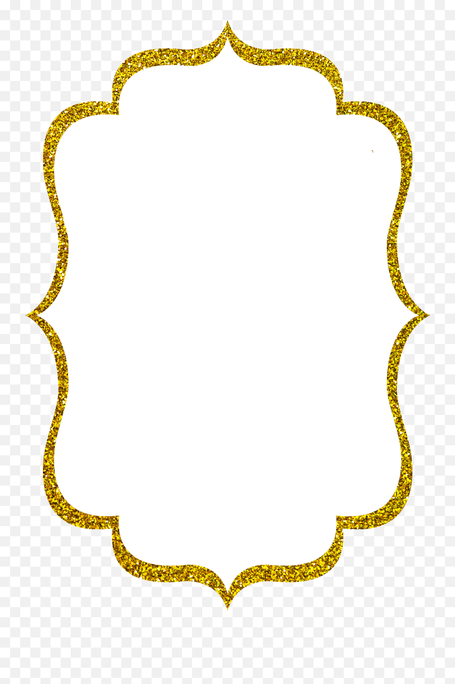 Gold Glitter Border Png Gold Glitter Border Png Transparent - Decorative Emoji,Gold Border Png