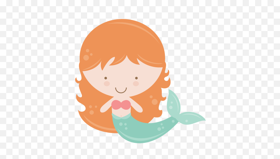 Free Mermaid Clipart - Baby Mermaid Clipart Emoji,Mermaid Clipart