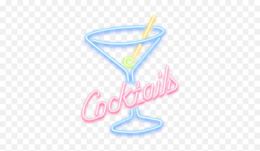 Cocktail Drink Png Free Download - Transparent Neon Cocktail Sign Emoji,Drink Png