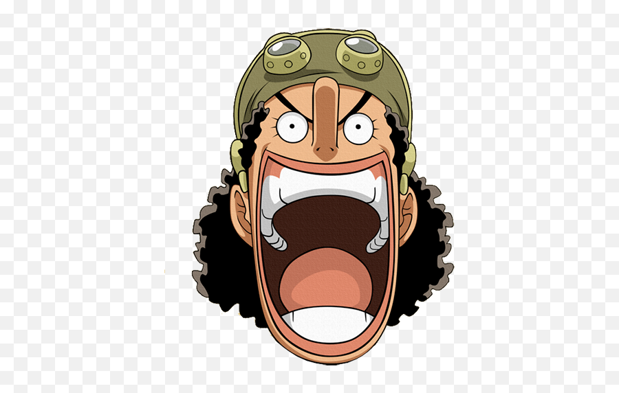 One Piece Logo - Mentahan Kepala Anime One Piece One Piece Usopp Head Emoji,One Piece Logo