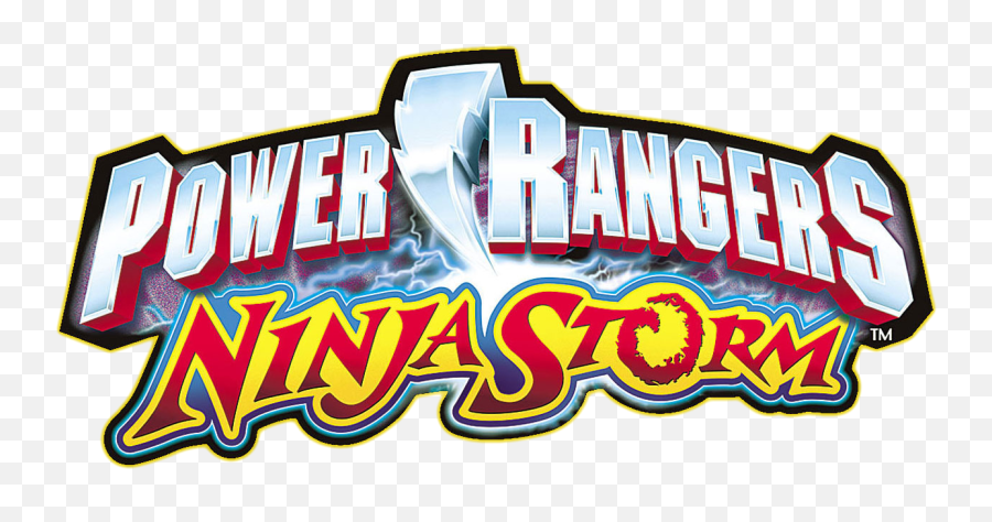 Download Power Rangers Ninja Storm Logo - Power Ranger Pr Ninja Storm Logo Emoji,Ranger Logo