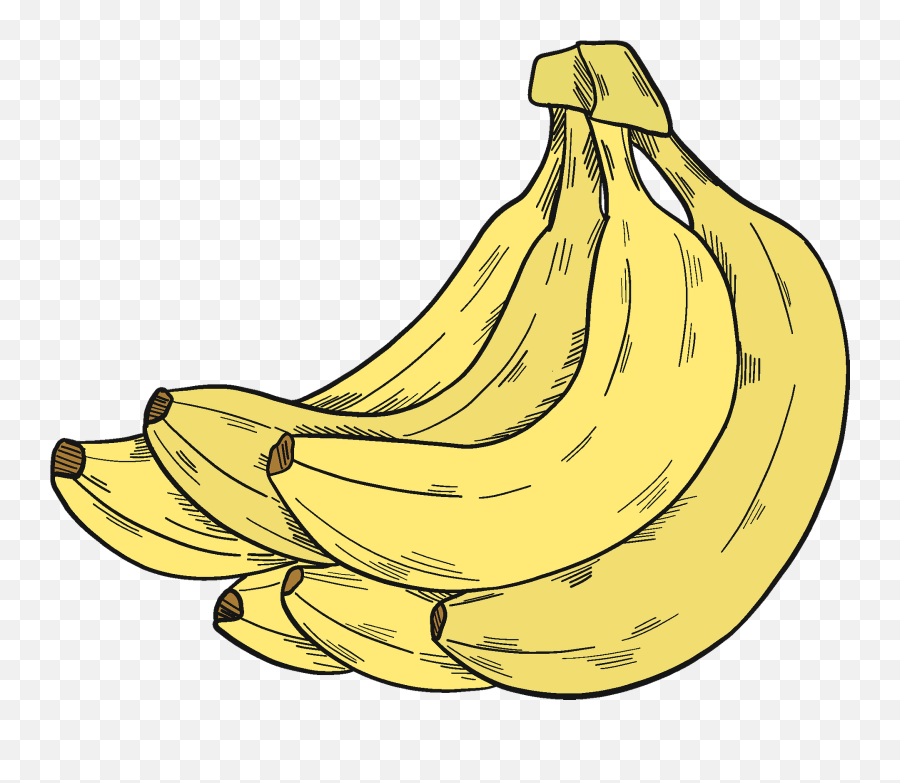 Bunch Of Bananas Clipart - Bunch Of Bananas Clipart Png Emoji,Banana Clipart