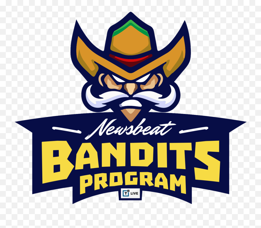 The Newsbeat Bandits Program Home Study Registration Emoji,Bandit Logo