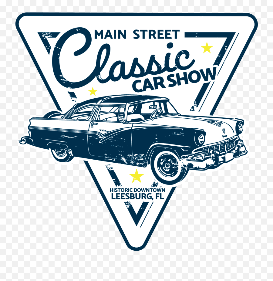 Main Street Classic Car Show - Automotive Decal Emoji,Classic Car Png