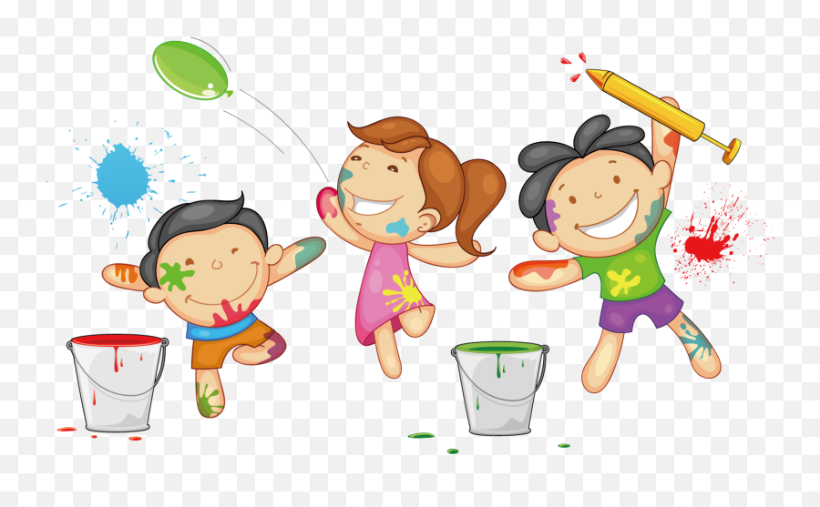 Drawing Clipart Childrens Drawing - Happy Holi Drawing Emoji,Drawing Clipart