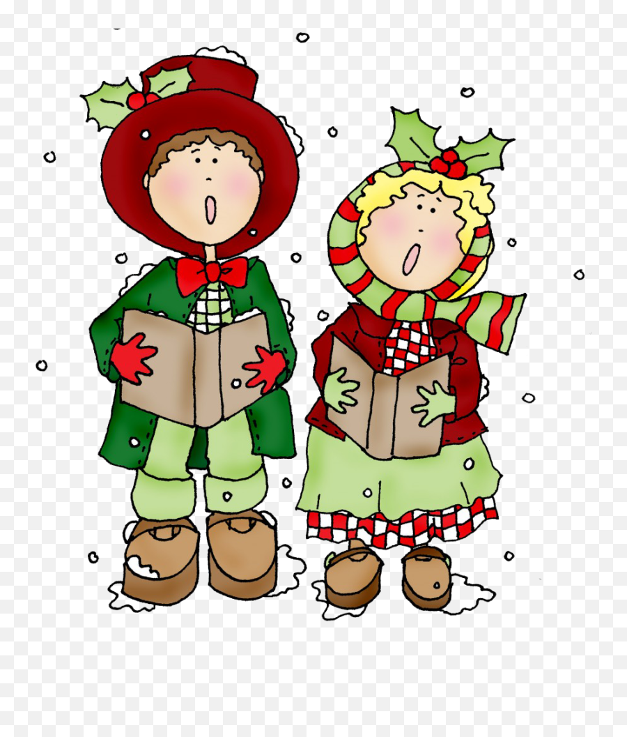 Christmas Caroling Png Photos - Caroling Clipart Emoji,Christmas Carolers Clipart