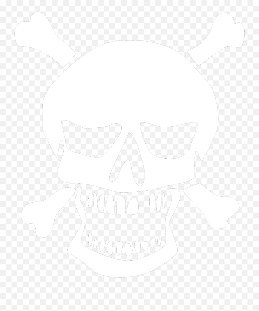 White Skull Svg Vector White Skull - Insta Kill Elemental Battlegrounds Combos Emoji,Skull Clipart Black And White