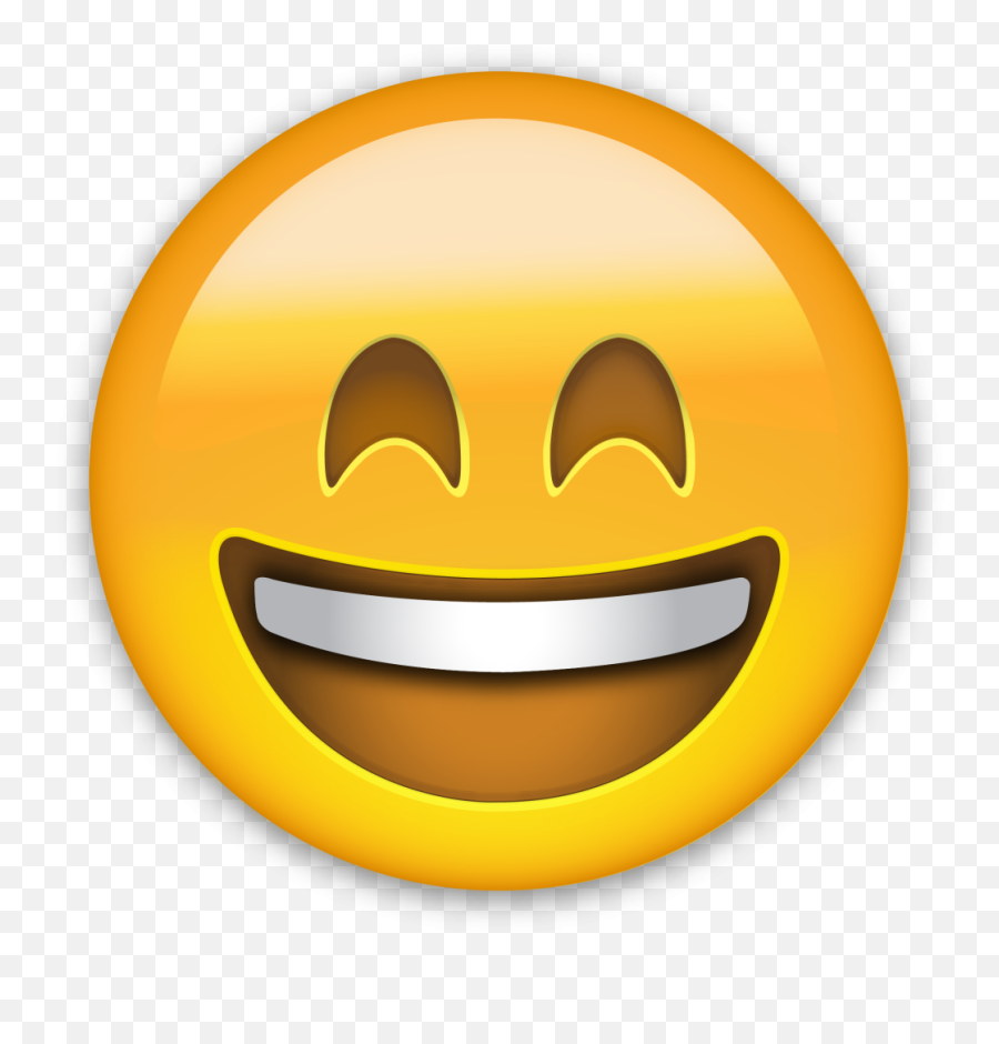 Emoji Png Images Happy Cry Face - Open Mouth Smiling Emoji,Crying Laughing Emoji Png