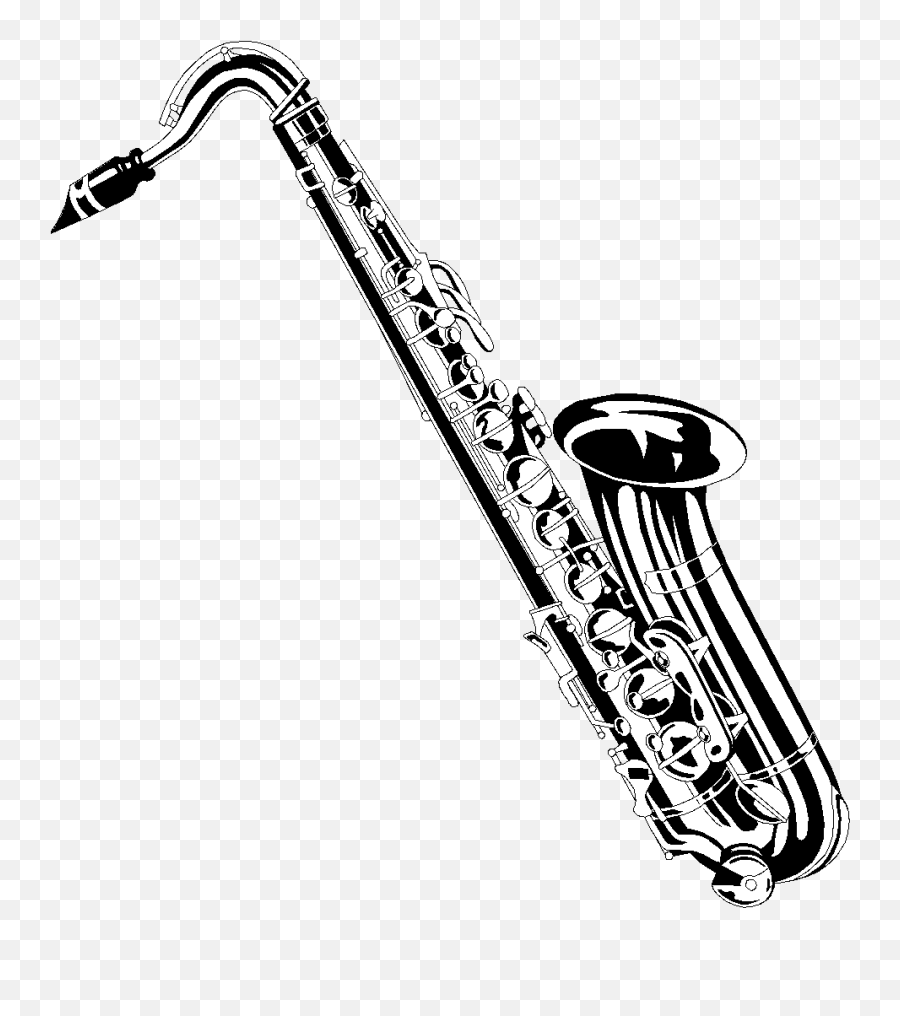 Alto Saxophone Clip Art Baritone - Music Instruments Hd Png Emoji,Saxophone Png