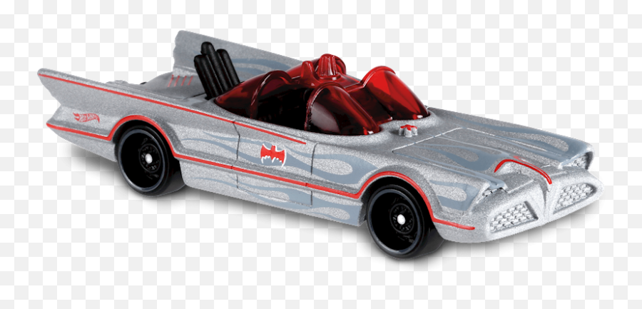 Hot Wheels - Classic Tv Series Batmobile In Silver 35 Hot Wheels Batman Tv Series 2019 Emoji,Transparent (tv Series)