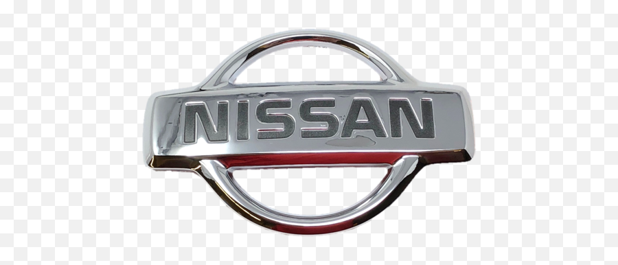Front Grille Emblem Logo Nameplate - 1998 Nissan Logo Emoji,Frontier Logo