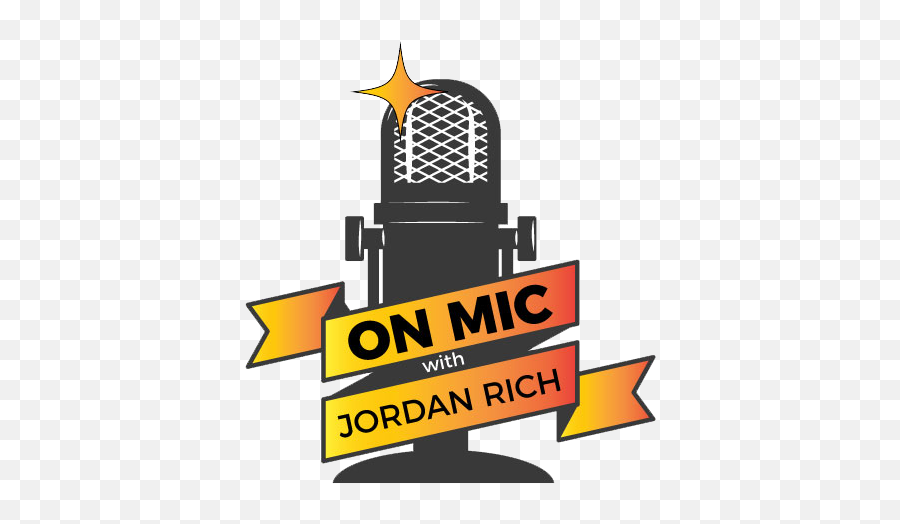 On - On Mic Podcast Emoji,Mic Logo
