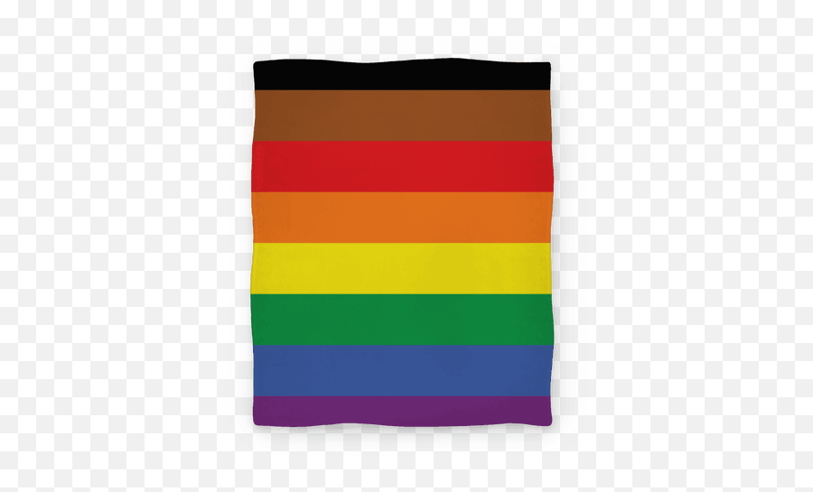 Gay Pride Flag Blankets - Vertical Emoji,Gay Pride Flag Png