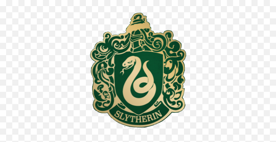 Hogwarts Harrypotter Slytherin Houes Logo Wappen - Logo Slytherin Emblem Png Emoji,Slytherin Png