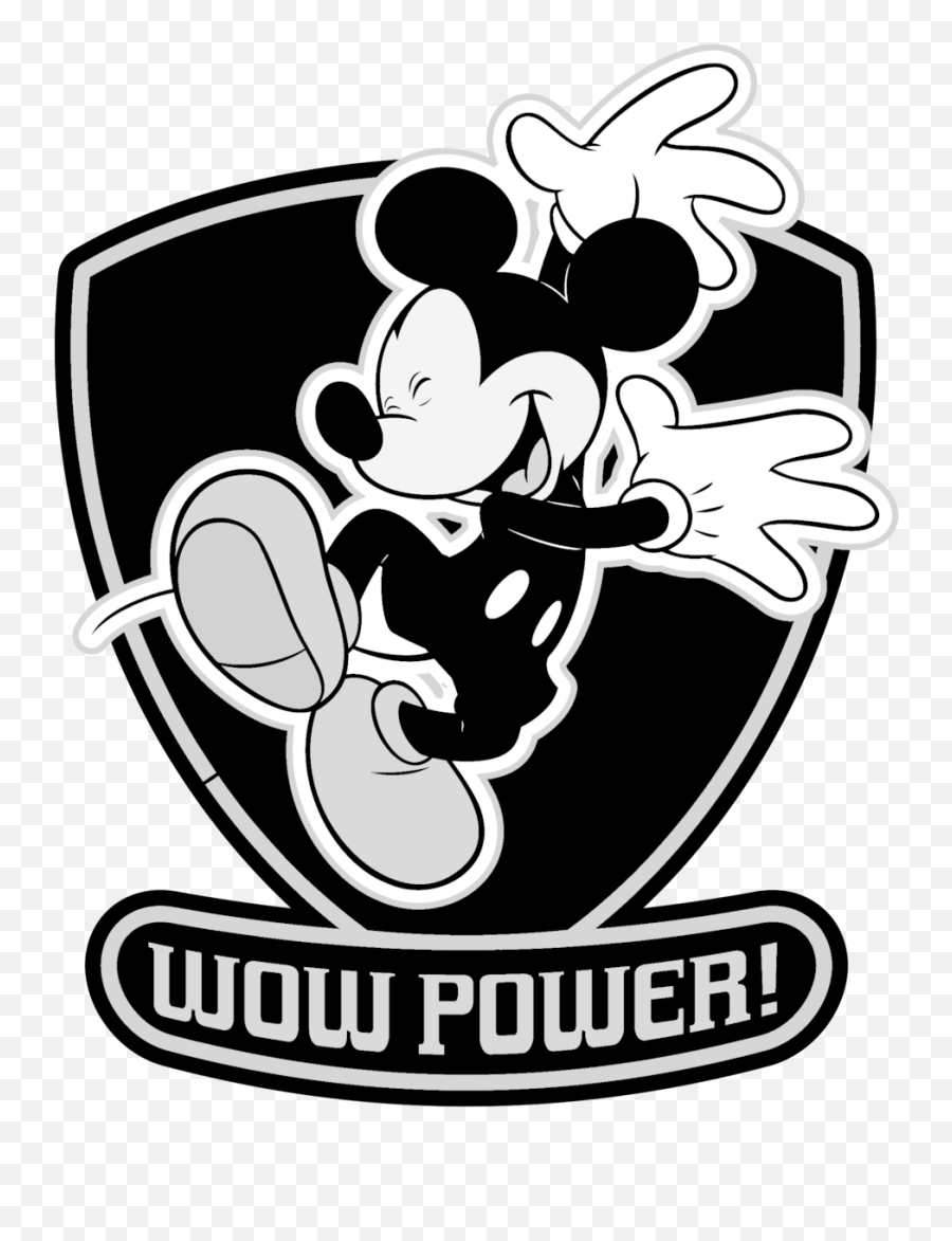 Mickey Mouse Logo Black And White - Mickey Mouse Emoji,Mickey Mouse Logo