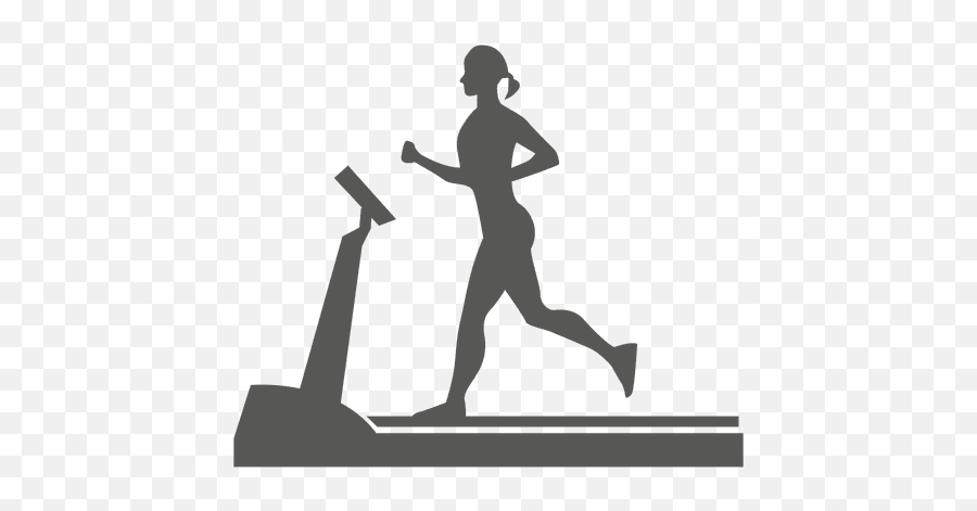 Exercise Physical Fitness Treadmill Fitness Centre Personal - Treadmill Silhouette Png Emoji,Working Out Clipart