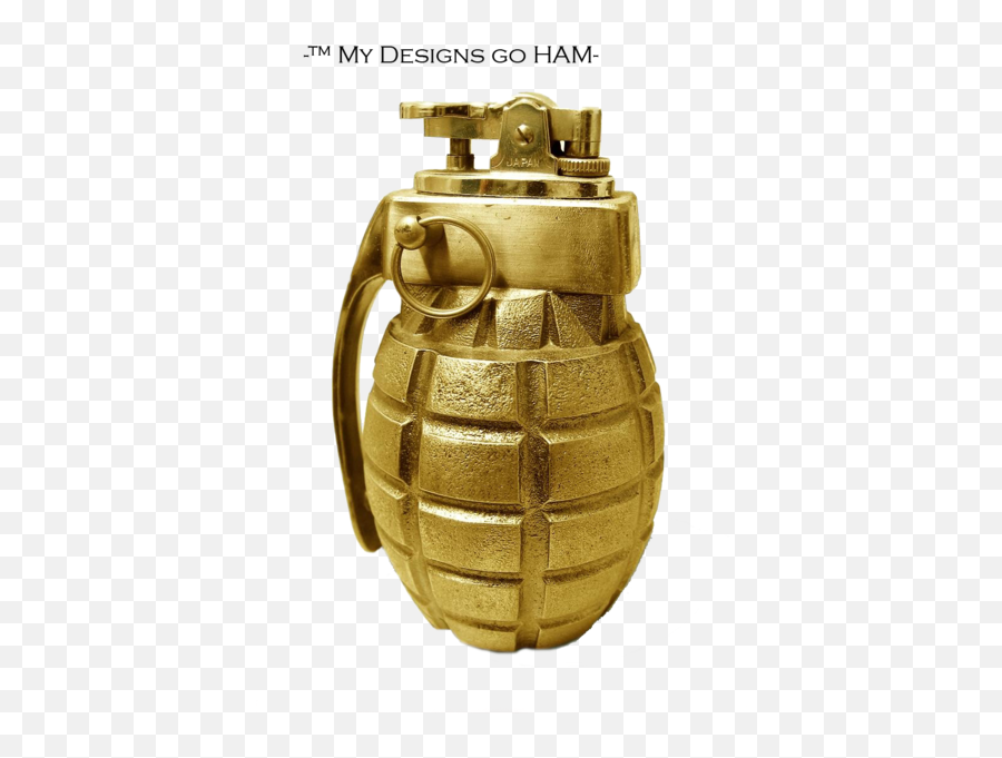 Golden Grenade - Golden Grenade Png Emoji,Grenade Transparent