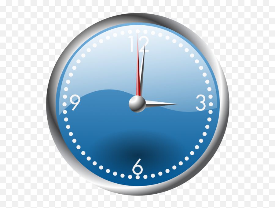Navigation Link - Blue Clock Clipart Png Transparent Clock Images Hd Png Emoji,Clock Clipart