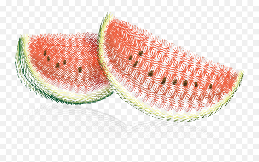 2pieces Watermelon Png - Watermelon Emoji,Watermelon Png