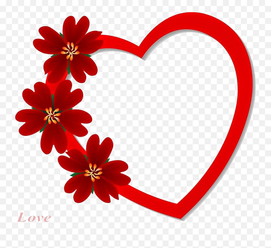 Heart Frame Png Background Image Png Mart Emoji,Heart Frame Png