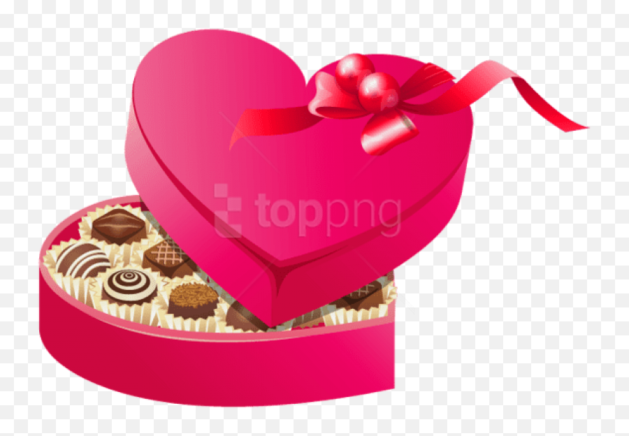 Library Of Valentines Chocolate Graphic - Valentine Chocolate Clipart Emoji,Chocolate Clipart
