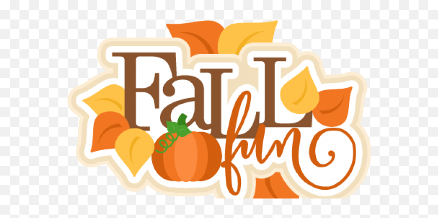 Fall Clipart Cute - Fall Fun Day Png Download Full Size Emoji,Fall Kids Clipart