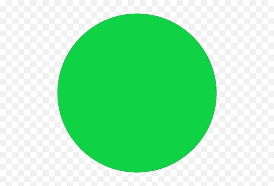Basic Green Dot - Dot Emoji,Dot Png