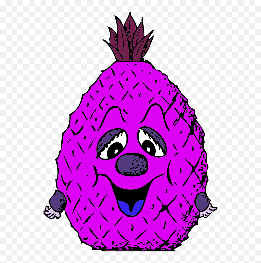 Pineapple Clipart - Clipartsco Cartoon Pineapple Emoji,Pineapple Clipart