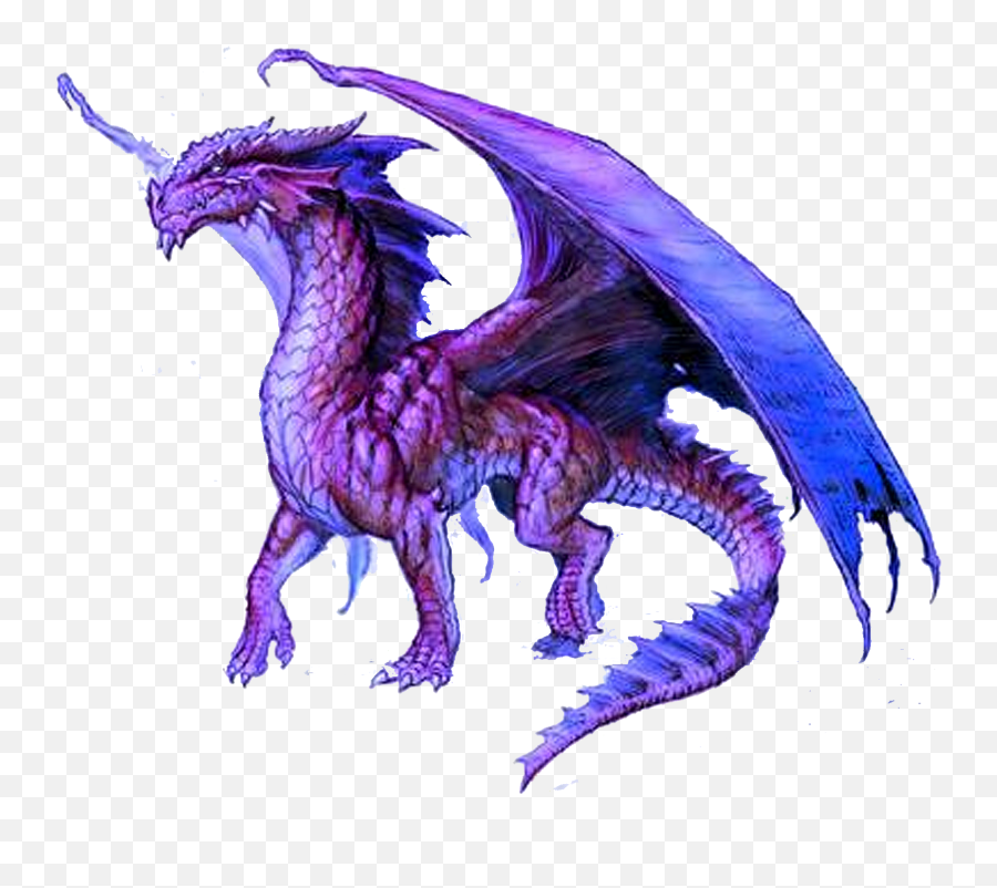 Dragon Png - Purple Dragon Png Emoji,Dragon Clipart