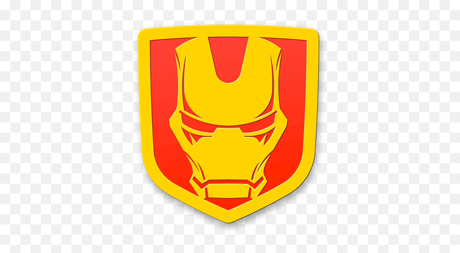 Iron Man Tailgate Emblem - Iron Man Face Emoji,Iron Man Logo