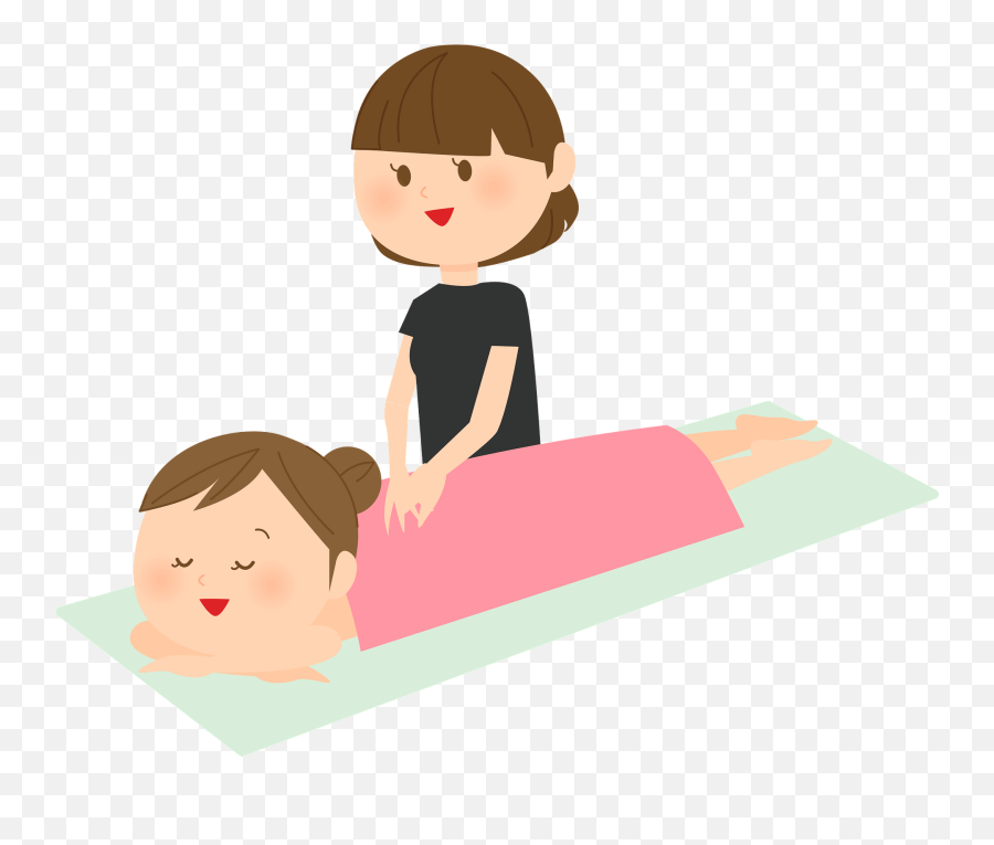 Massage Emoji,Spa Clipart