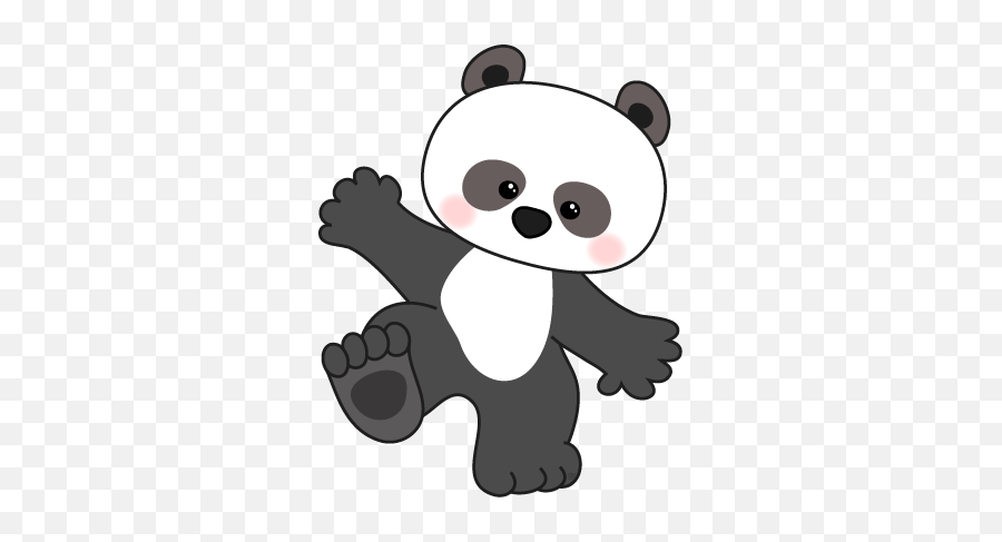 Panda Clipart Panda Scrapbooking - Transparent Clipart Panda Emoji,Panda Clipart