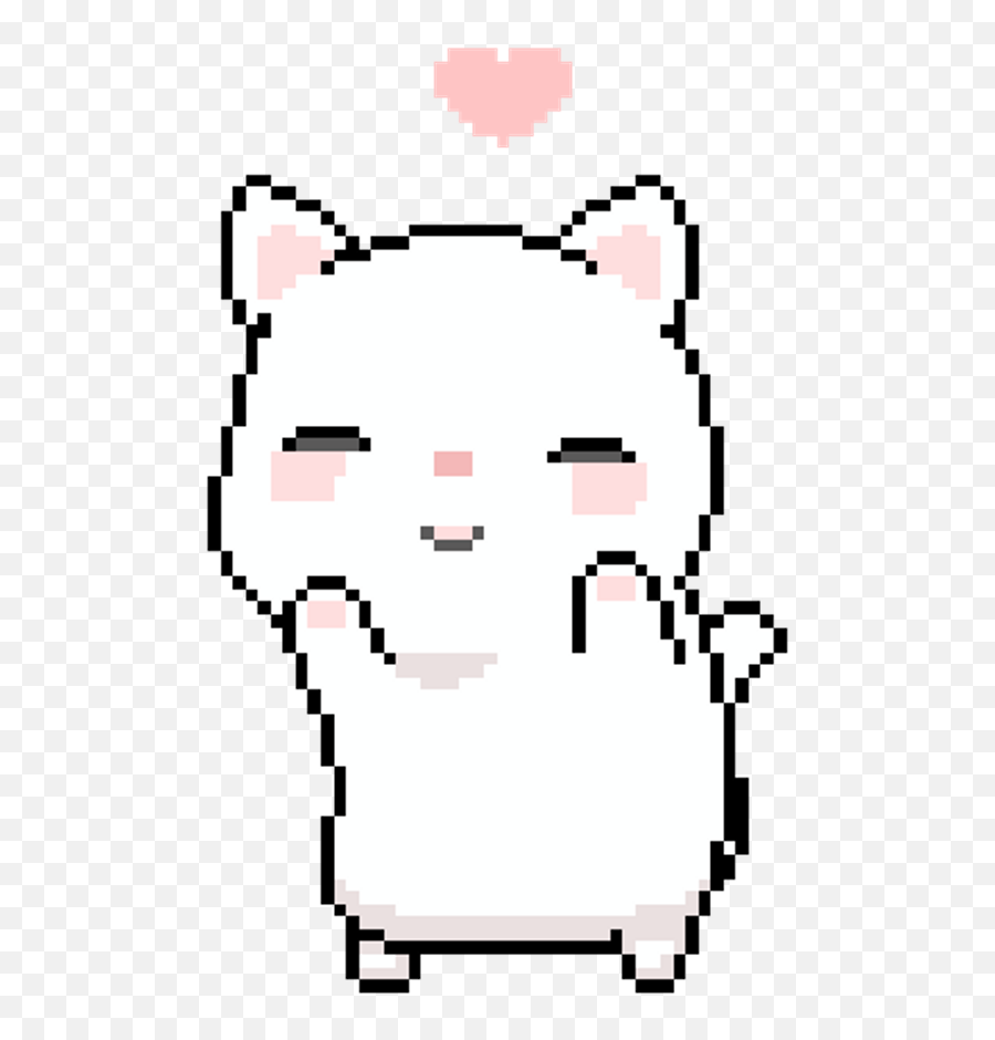 Pixel Png - Dancing Anime Cat Gif Transparent Png Transparent Kawaii Cute Gif Emoji,Anime Dance Gif Transparent