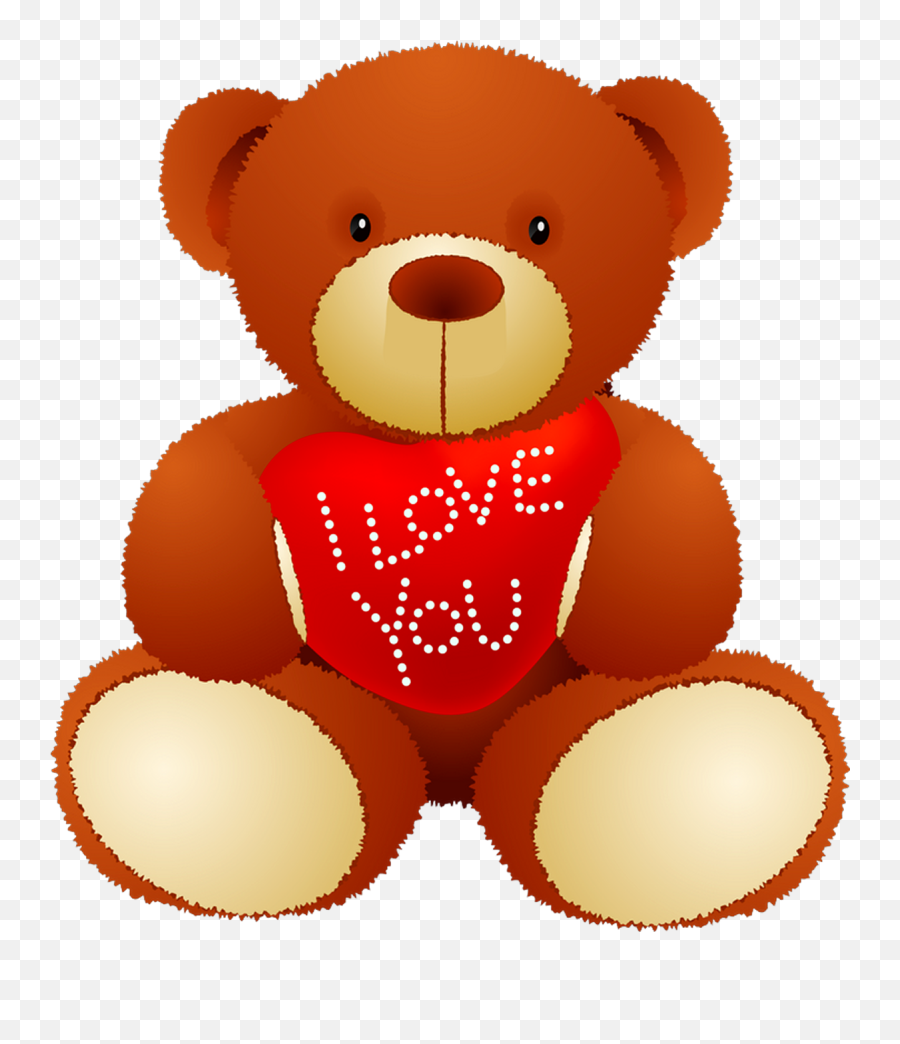 I Love You Teddy Bear Png Picture - Teddy Images Hd Png Emoji,Teddy Bear Transparent Background