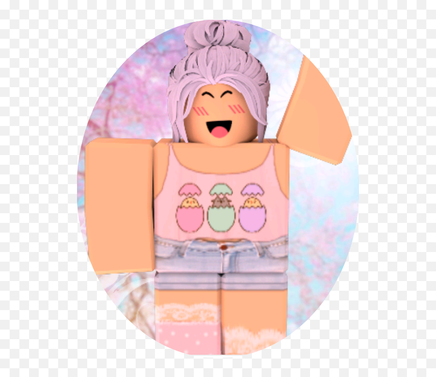 Download Roblox Pastel - Full Size Png Image Pngkit Cute Skin For Roblox Girl Free Emoji,Roblox Head Png