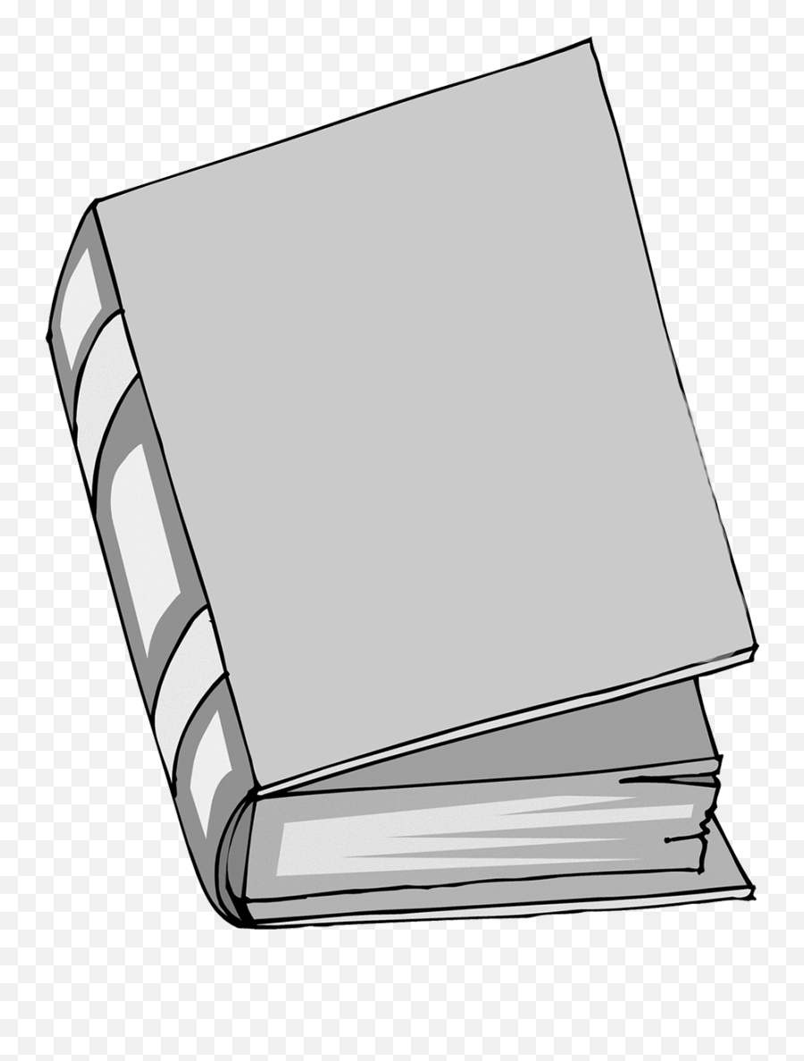 Free Book Clipart - Grey Book Clipart Emoji,Book Clipart Transparent
