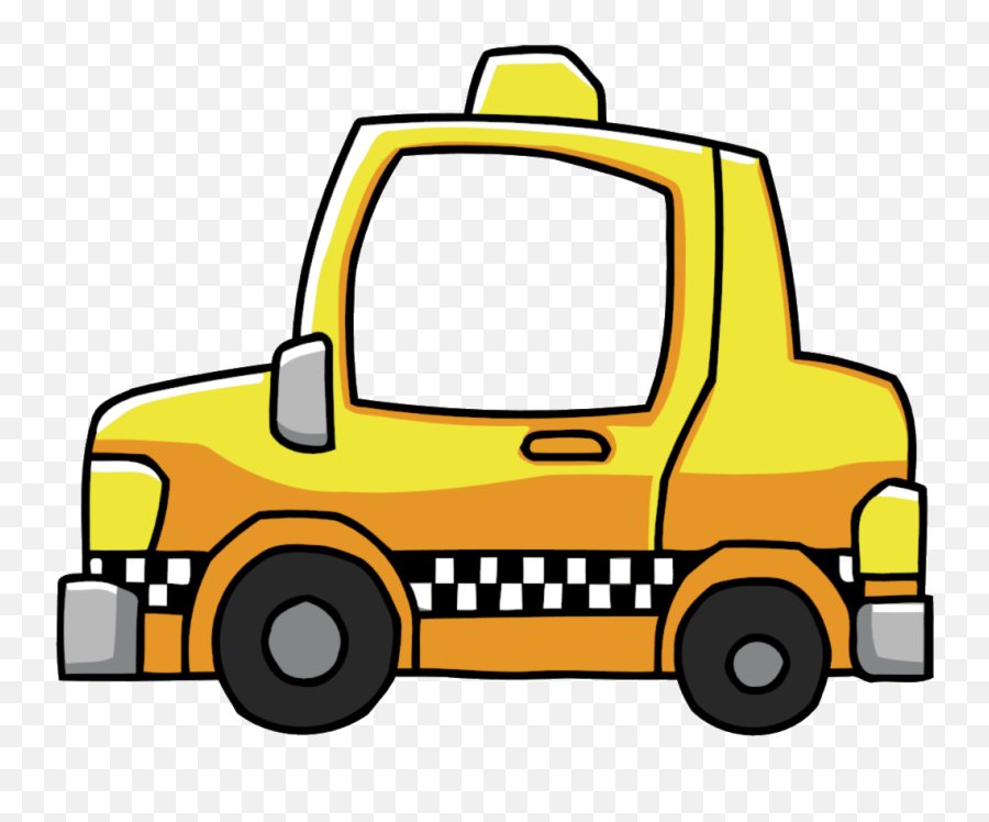 Cab - Transparent Cab Clipart Emoji,Taxi Clipart