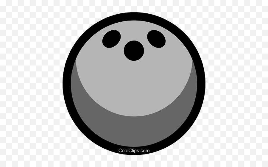 Symbol Of A Bowling Ball Royalty Free - Dot Emoji,Bowling Ball Clipart