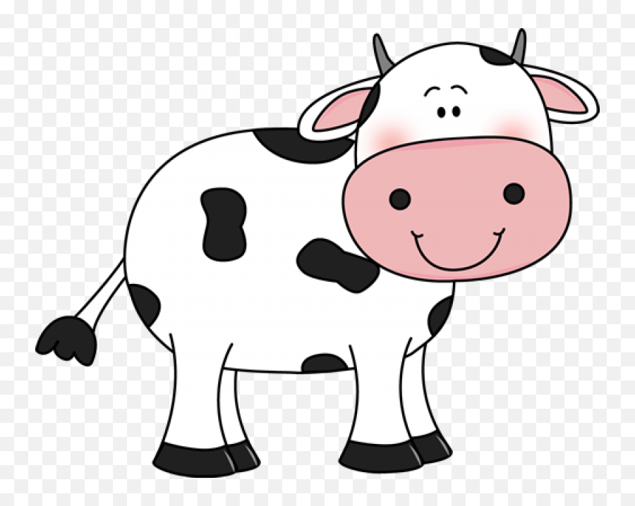 Cow Clipart Cartoon Cow - Baby Cow Clipart Emoji,Cow Clipart