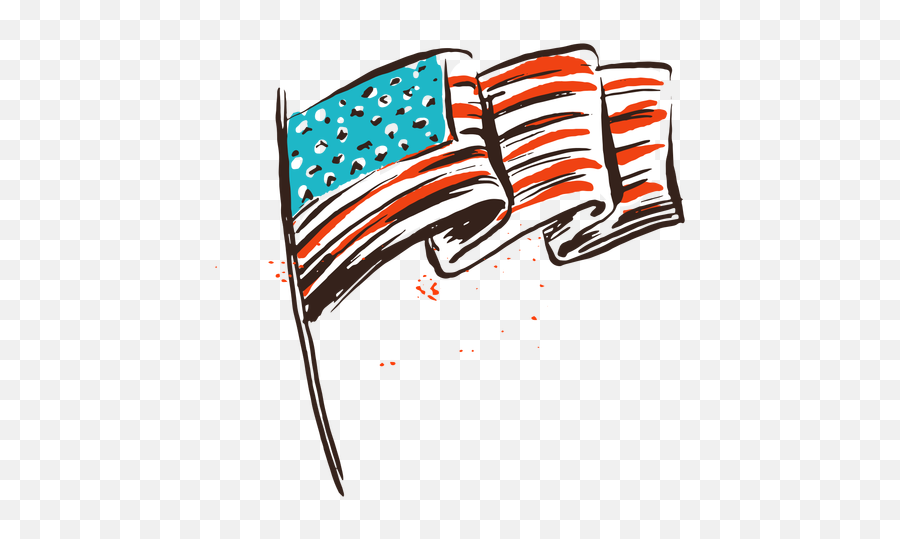 Usa Flag Png Designs For T Shirt U0026 Merch Emoji,Waving American Flag Png