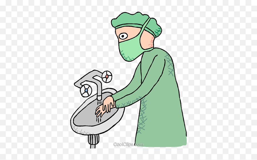 Doctor Washing Hands Before Surgery - Animated Doctor Washing Hands Emoji,Washing Hands Clipart