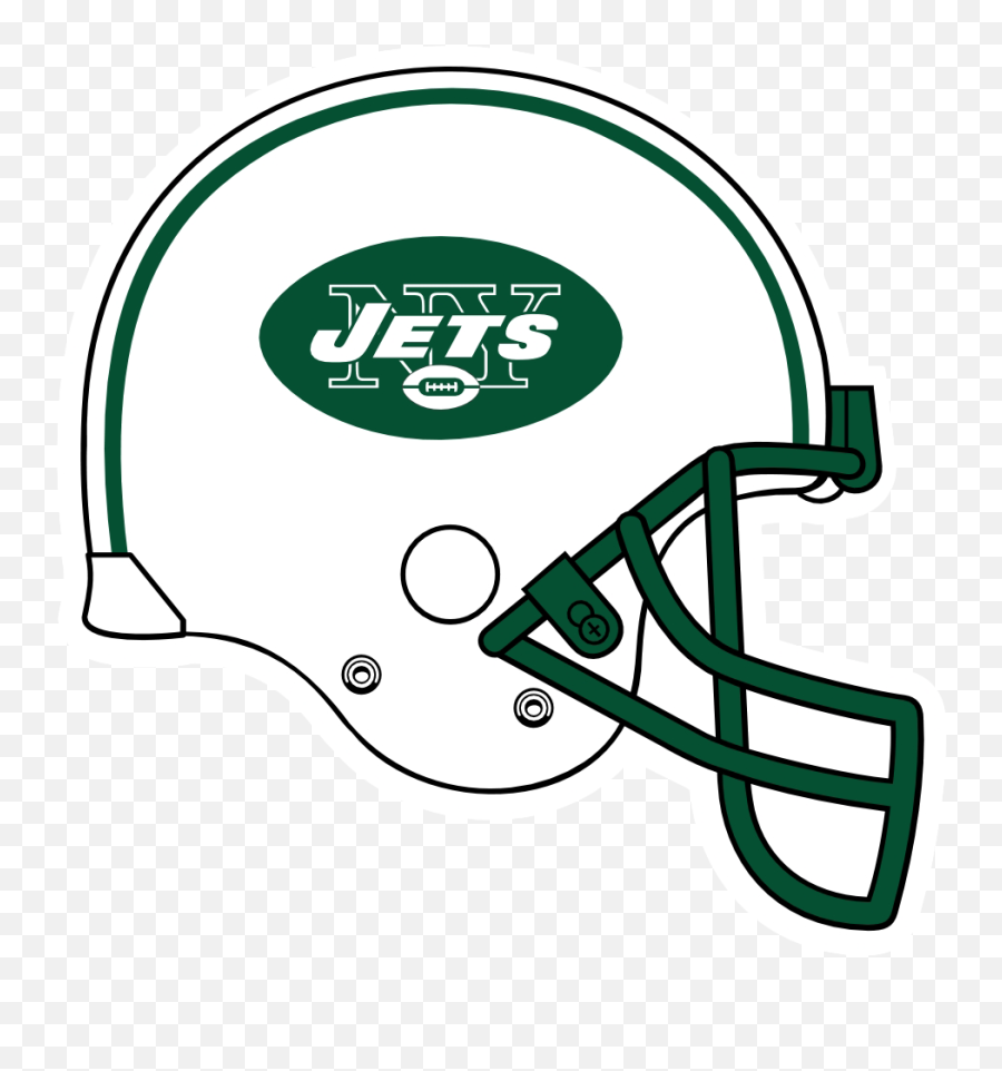 Download Hd New York Jets Nfl New York - Jets Helmet Logo Emoji,New York Jets Logo