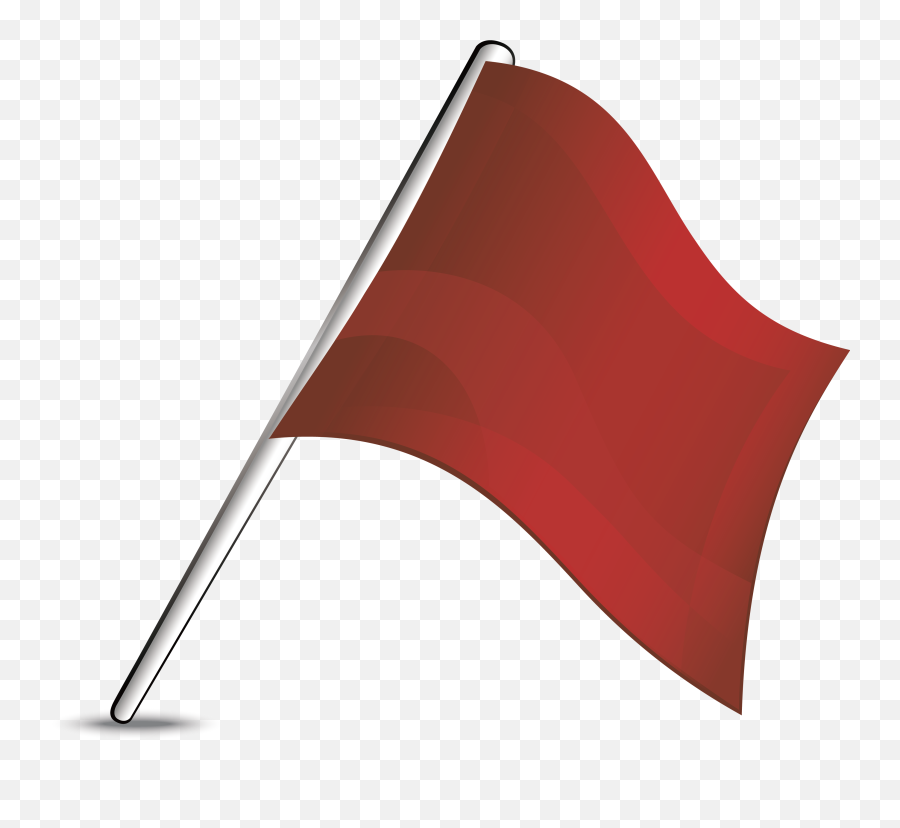 Creative Red Flag Design Png Download - Flag Design Clipart Emoji,Red Flag Clipart